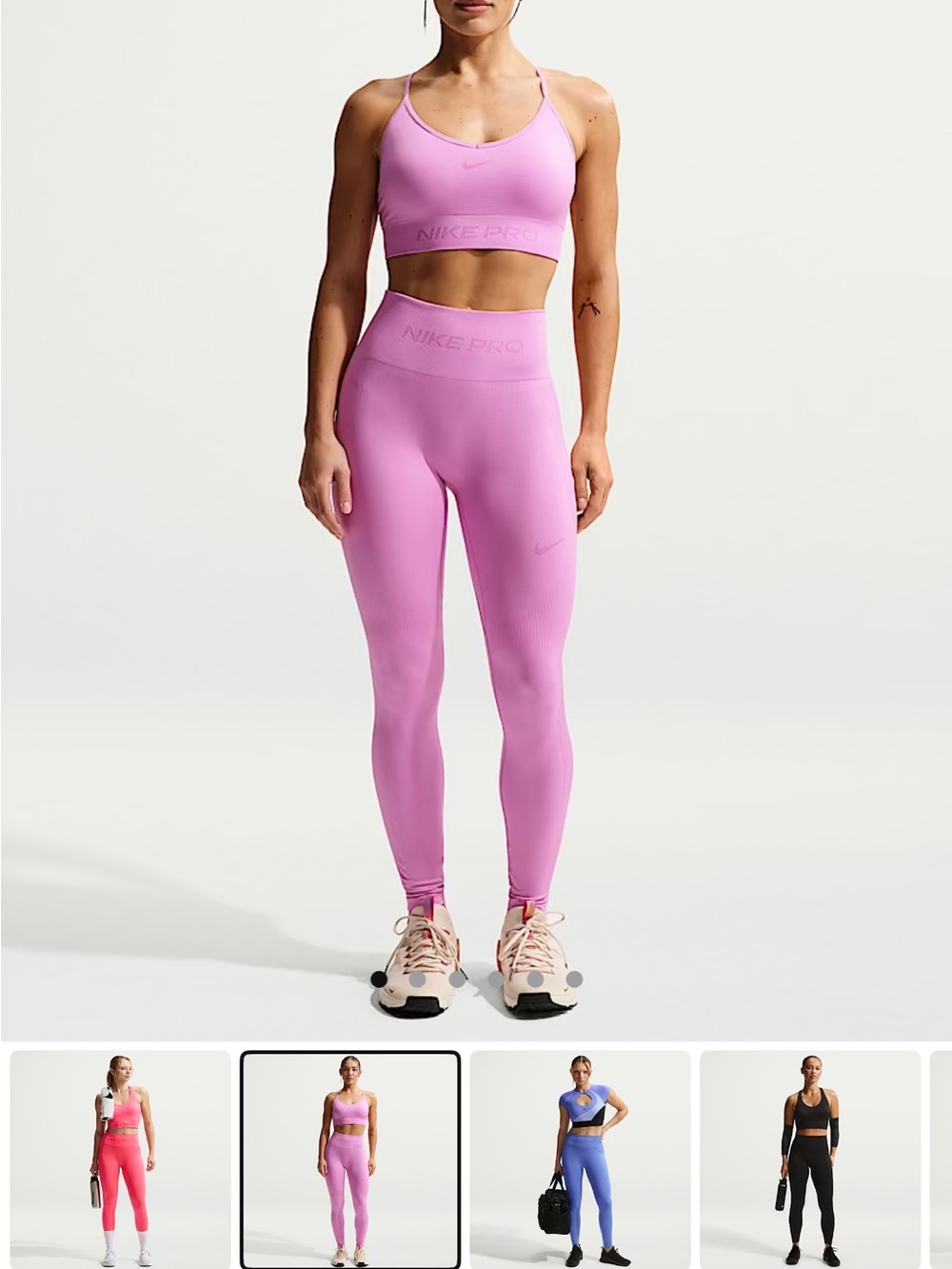 Nike proHigh-Waist Seamless Leggings